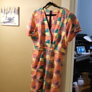 YEVU Wrap Body Jumpsuit in Sherbert 2.0